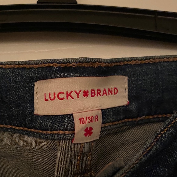Lucky Brand Dark Blue Flare Jeans - Picture 2 of 6